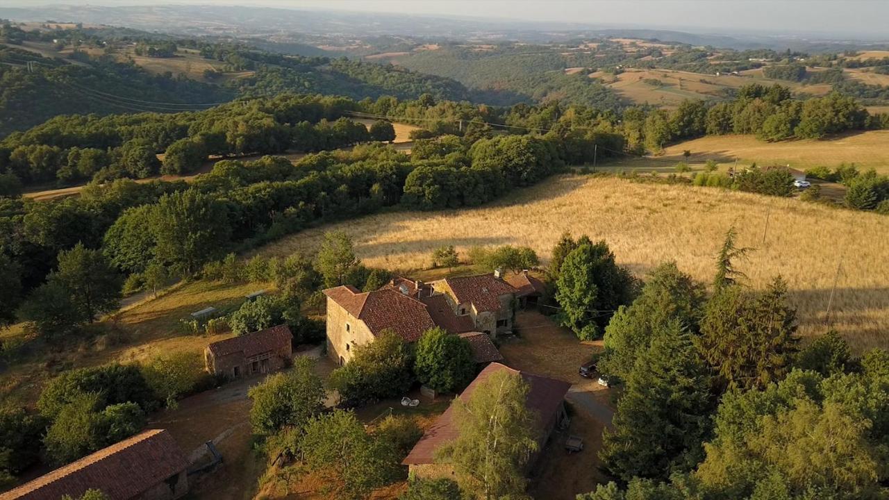 Grande Maison De Caractere En Pierres -Superbe Vue Saint-Cirgues  Ngoại thất bức ảnh